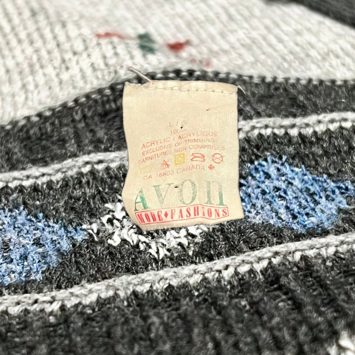 Vintage 80’s “Avon” Sweater Vest