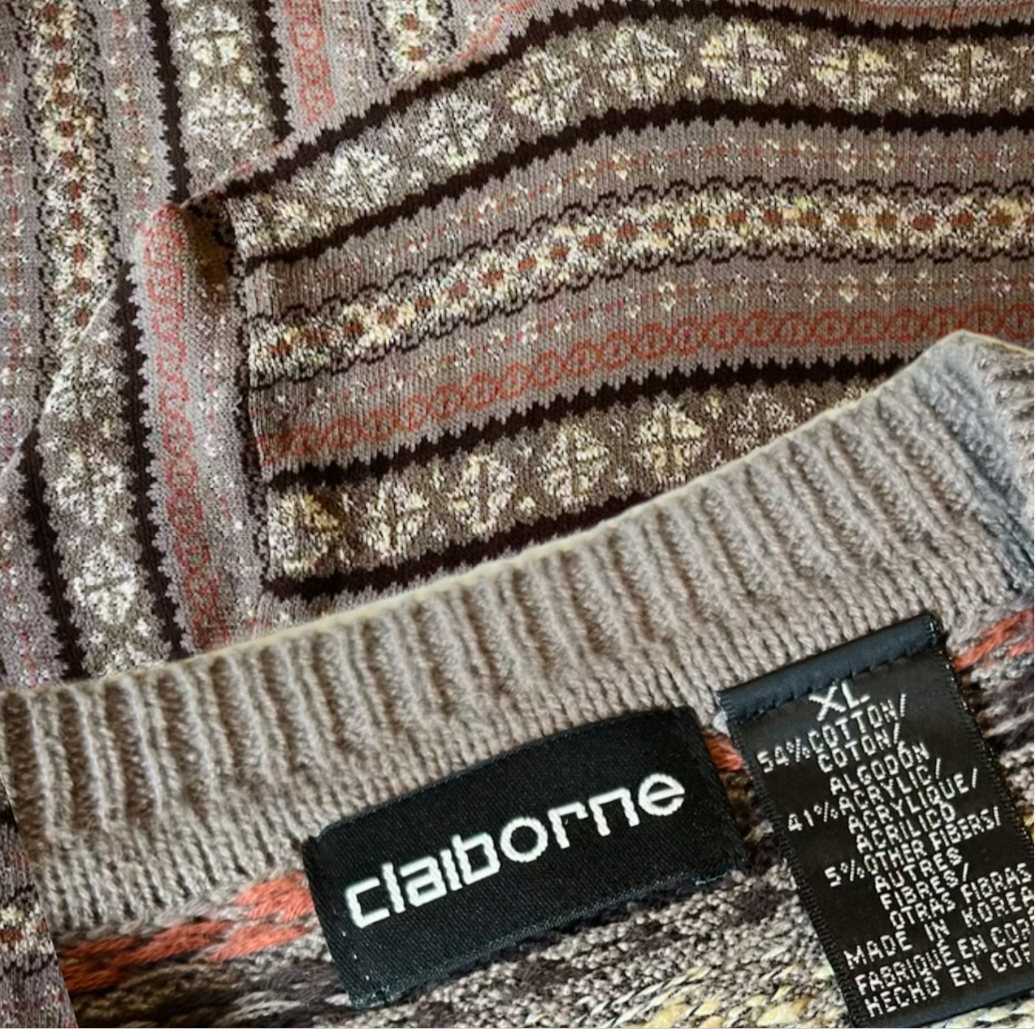Vintage 00’s “Claiborne” Sweater