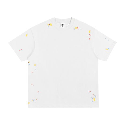 Paint Splatter T-Shirt (White)