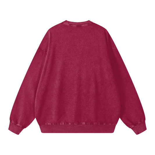 Varsity Crewneck (Raspberry)