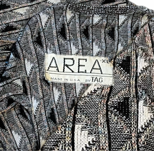 Vintage 90’s “Area” Cardigan