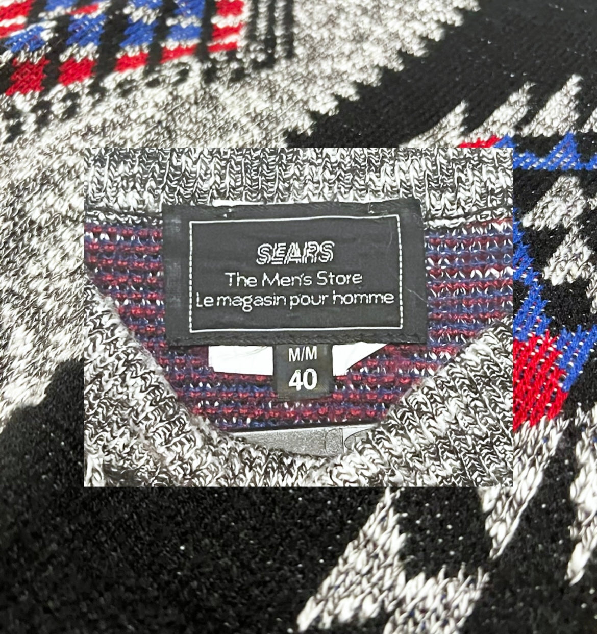 Vintage 90's "Sears" Sweater