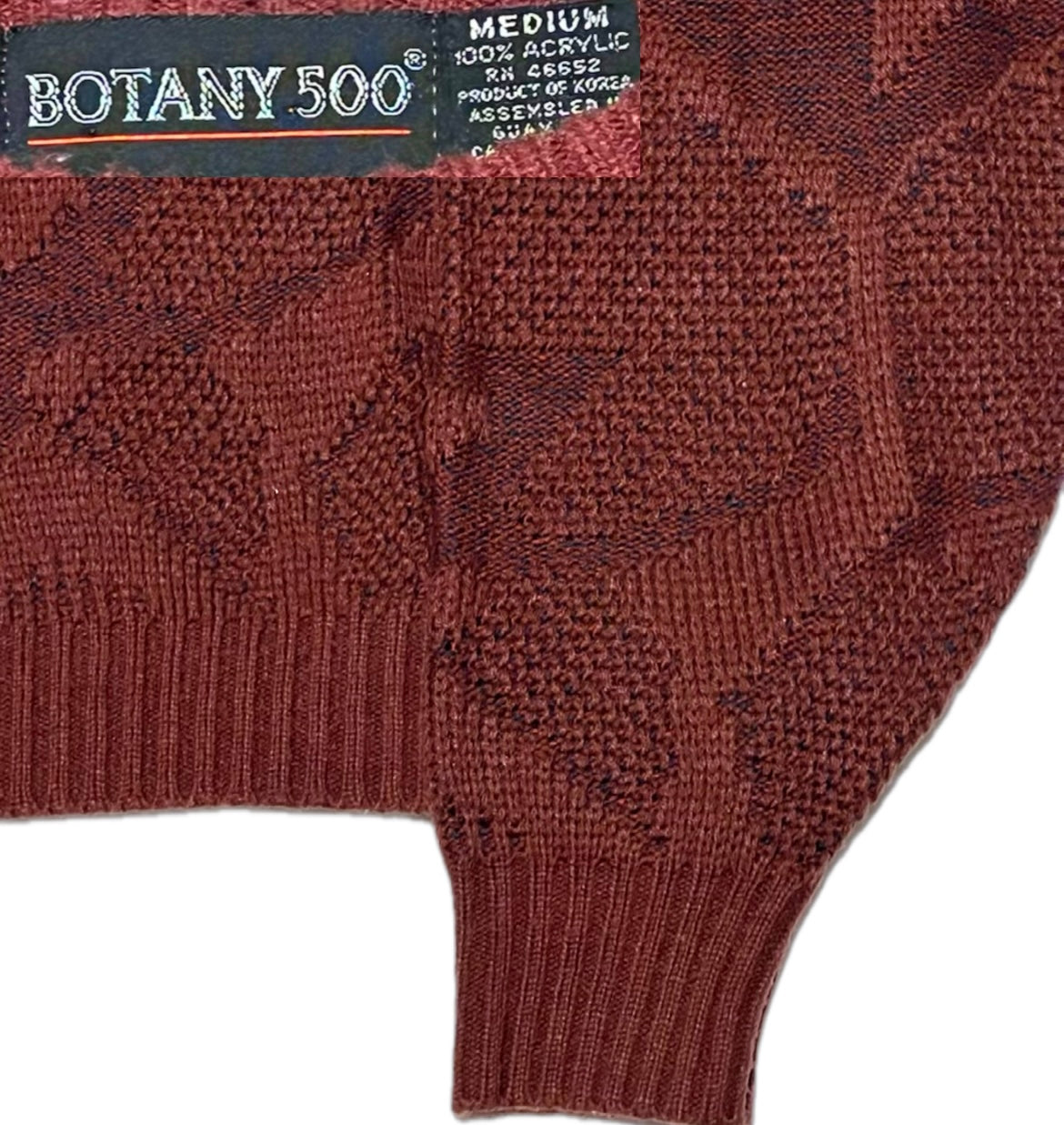 Vintage 90's "Botany" Sweater