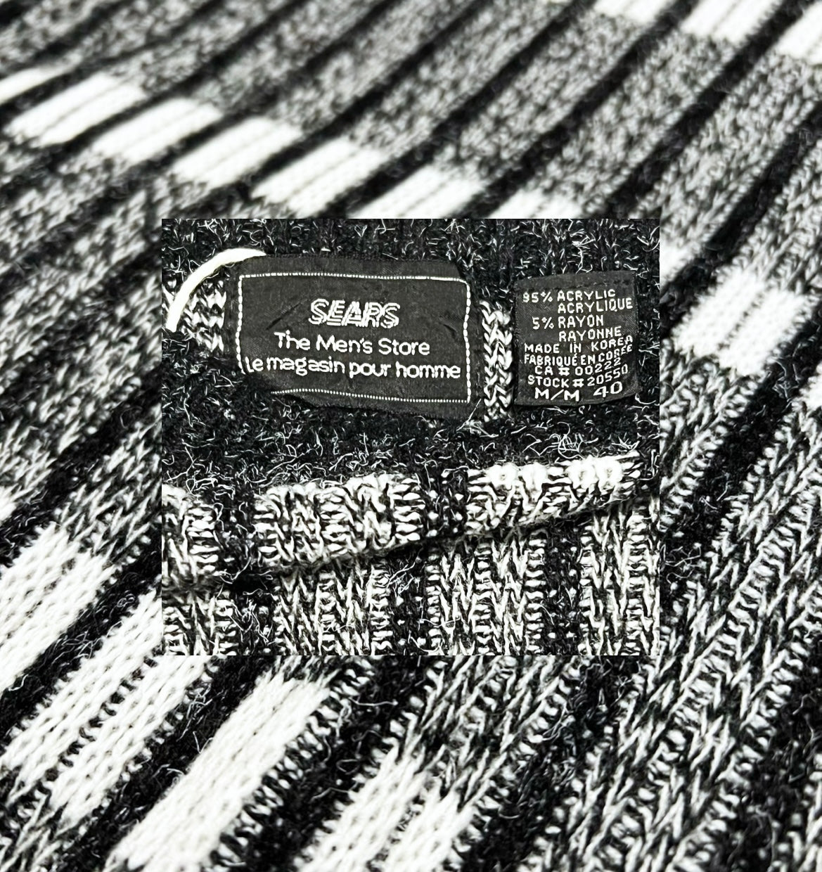 Vintage 90's "Sears" Sweater