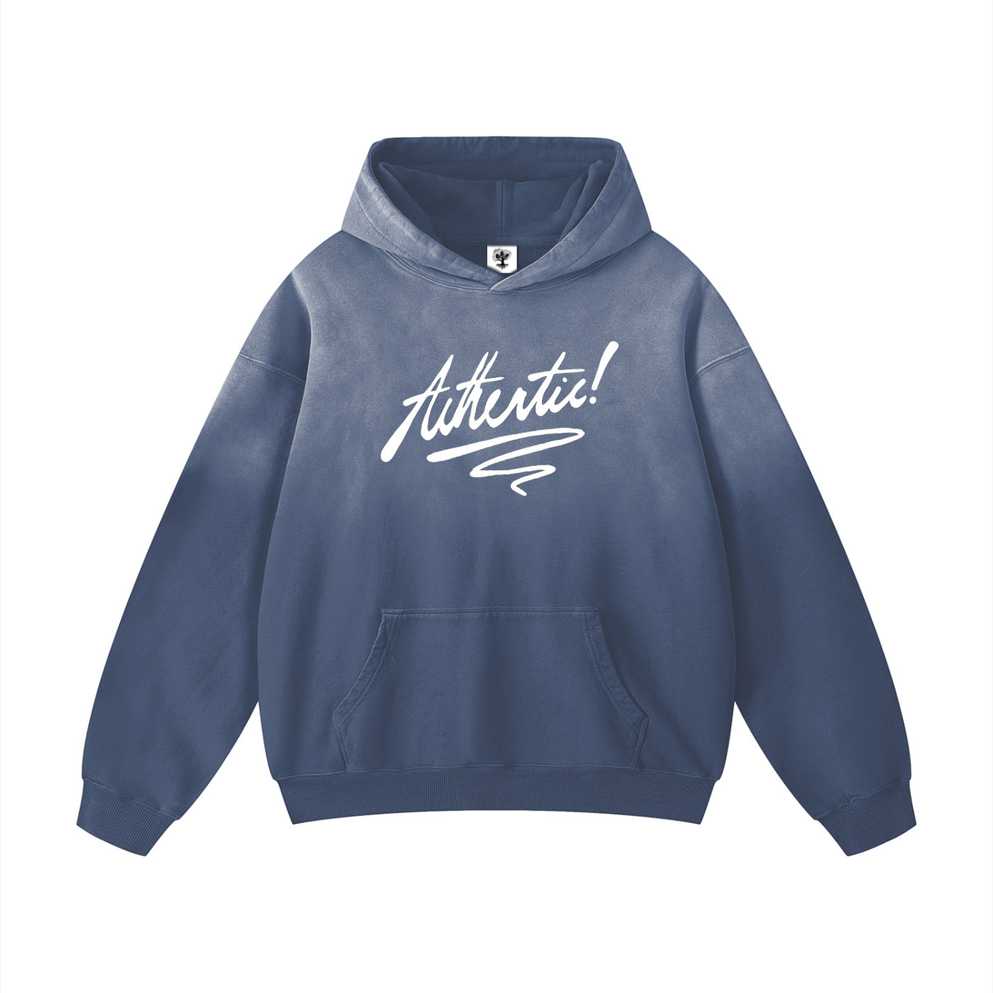 "Authentic!" Hoodie (Navy)