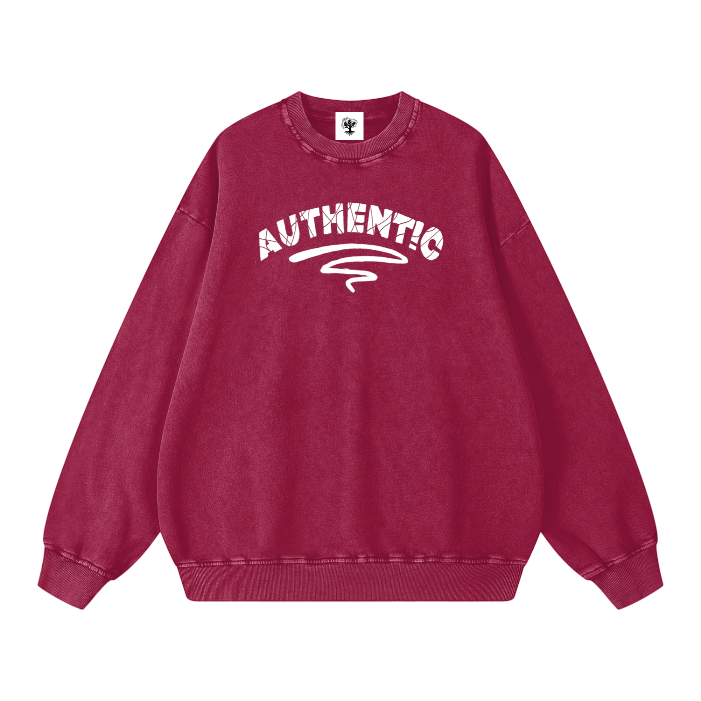 Varsity Crewneck (Raspberry)