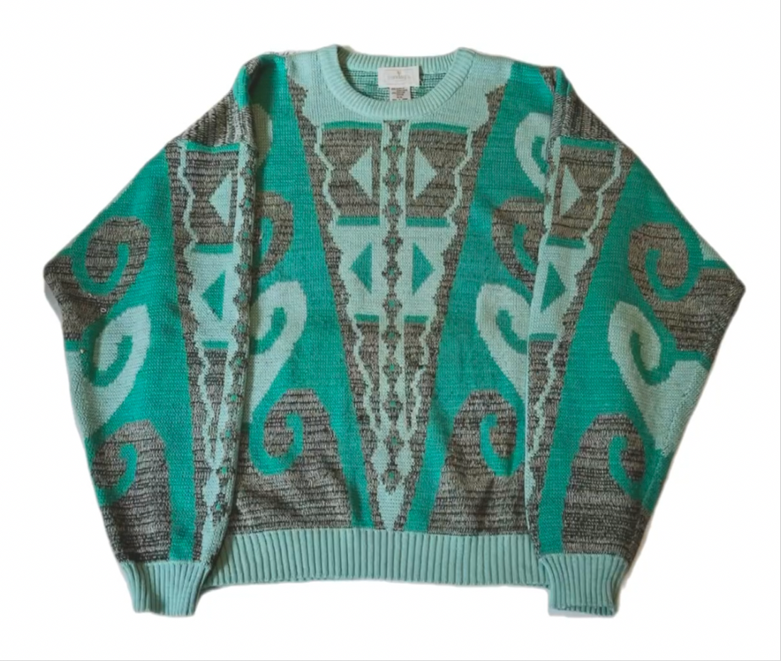 Vintage 90’s “Sunday” Sweater