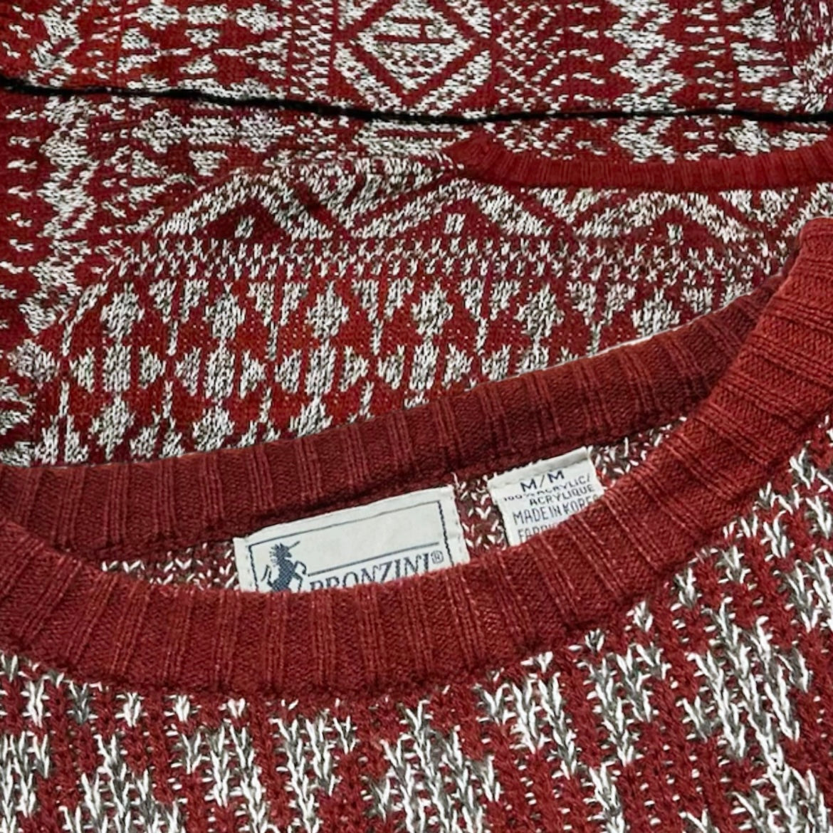 Vintage 90’s “Bronzini” Sweater