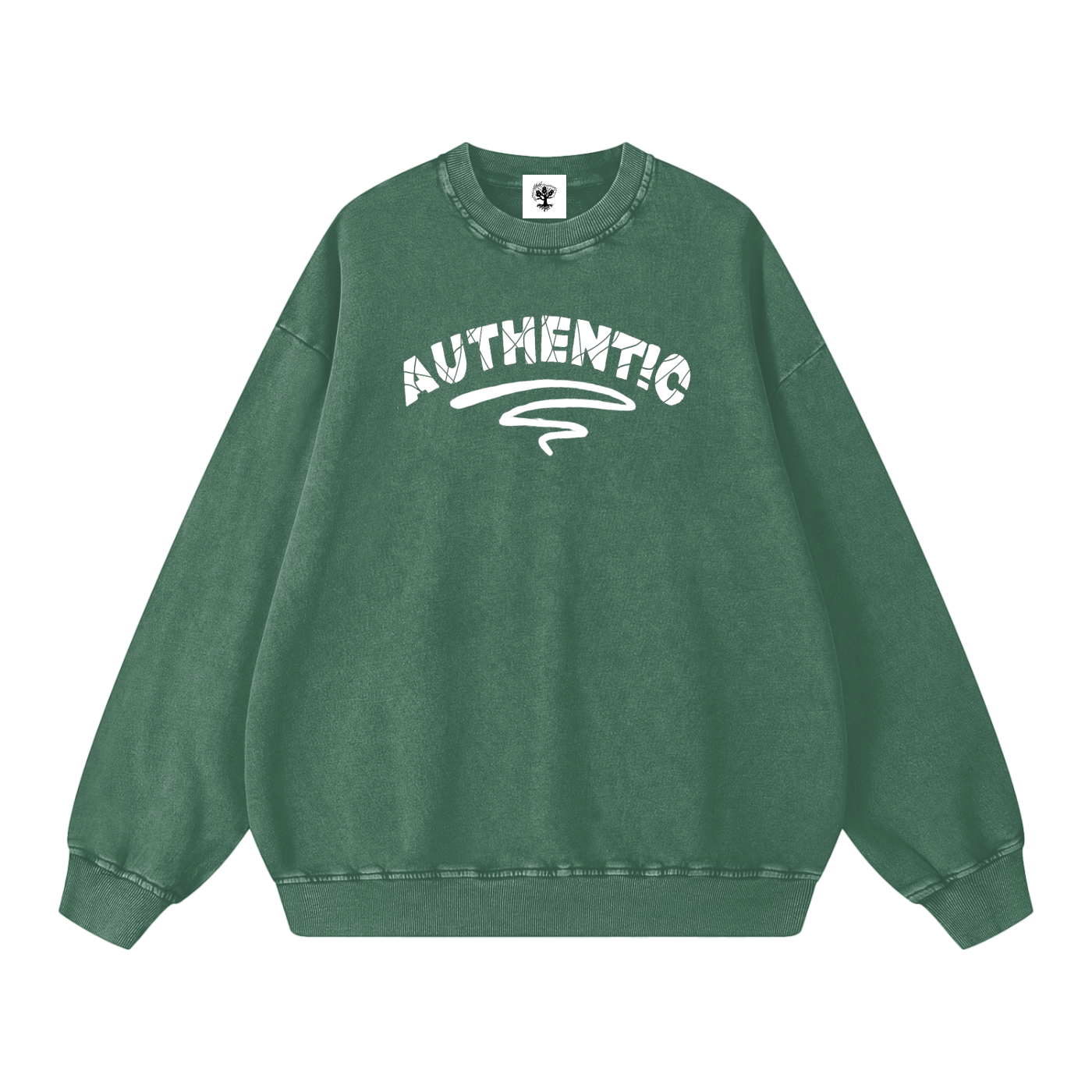 Varsity Crewneck (Forest)