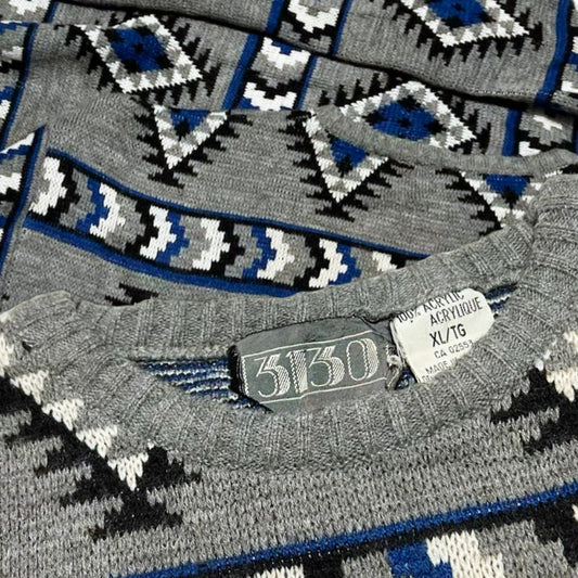 Vintage 90’s “Aztec” Sweater