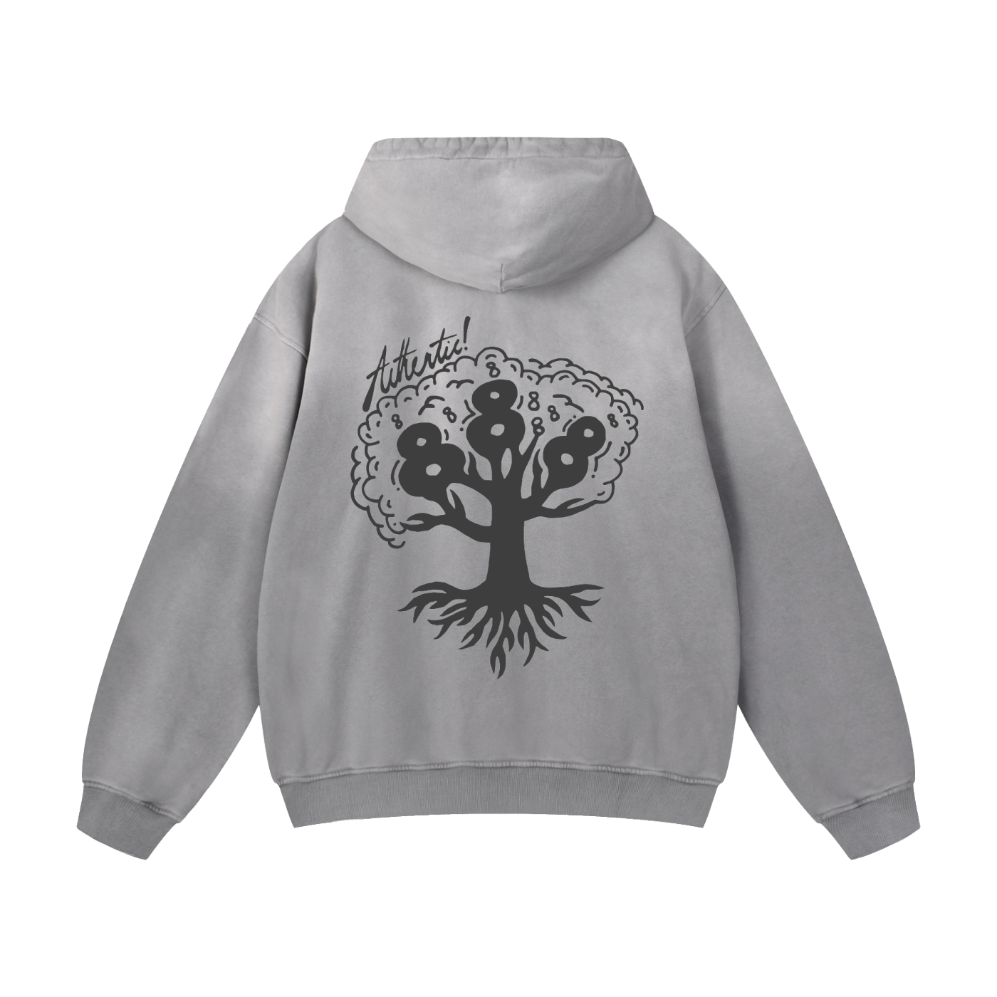 "Growth!" Oversized Hoodie (Grey)