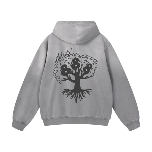 "Growth!" Oversized Hoodie (Grey)