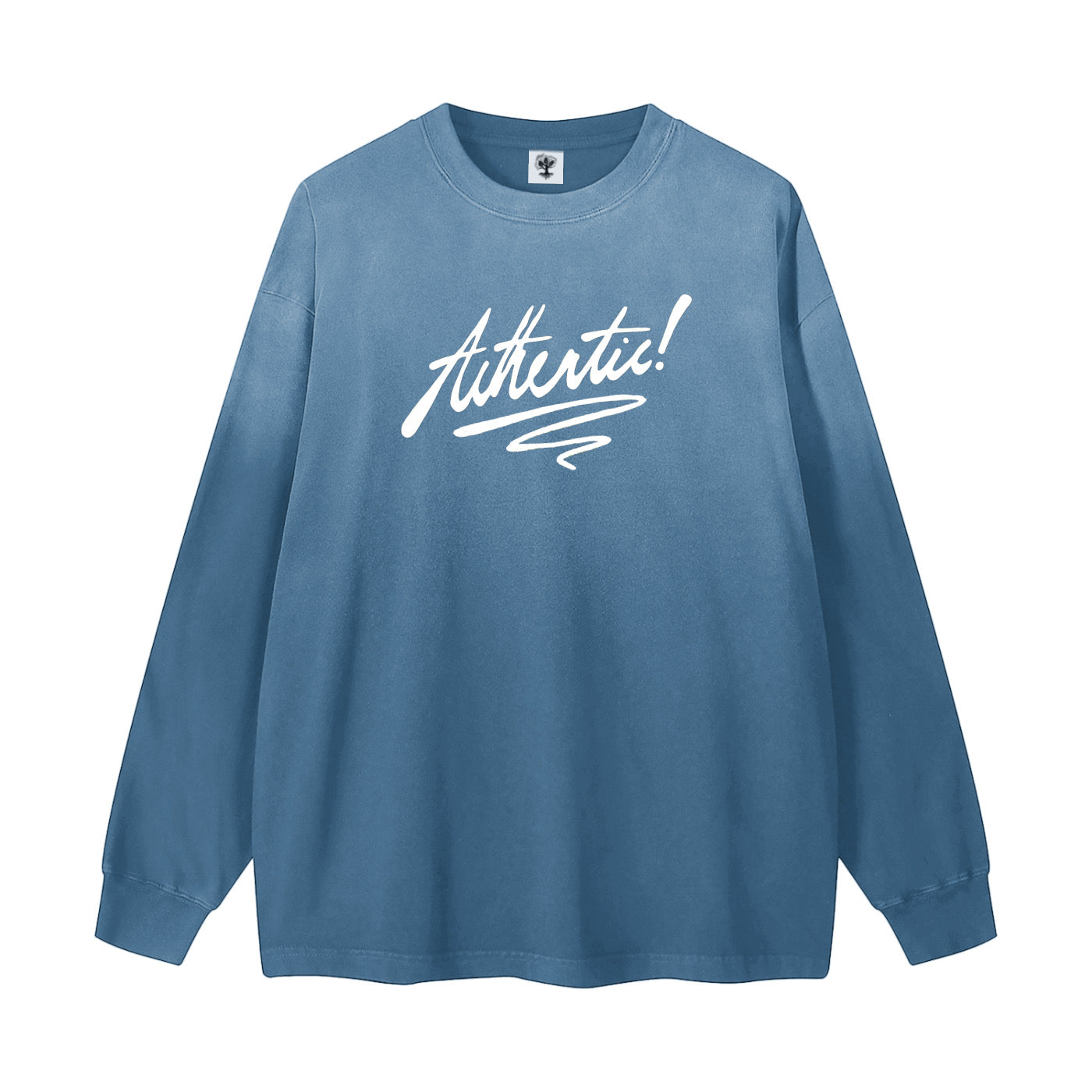 "Authentic!" Long-Sleeve (Sky)