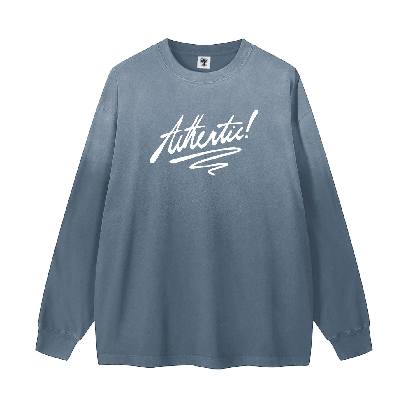 "Authentic!" Long-Sleeve (Navy)