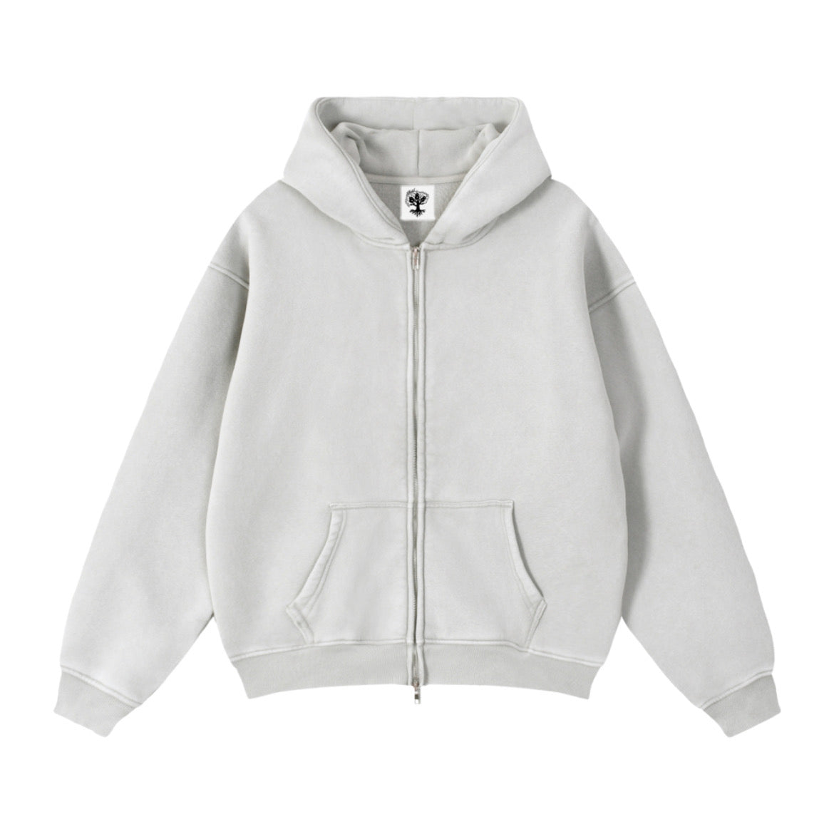 "Authentic!" Zip Hoodie (Light)