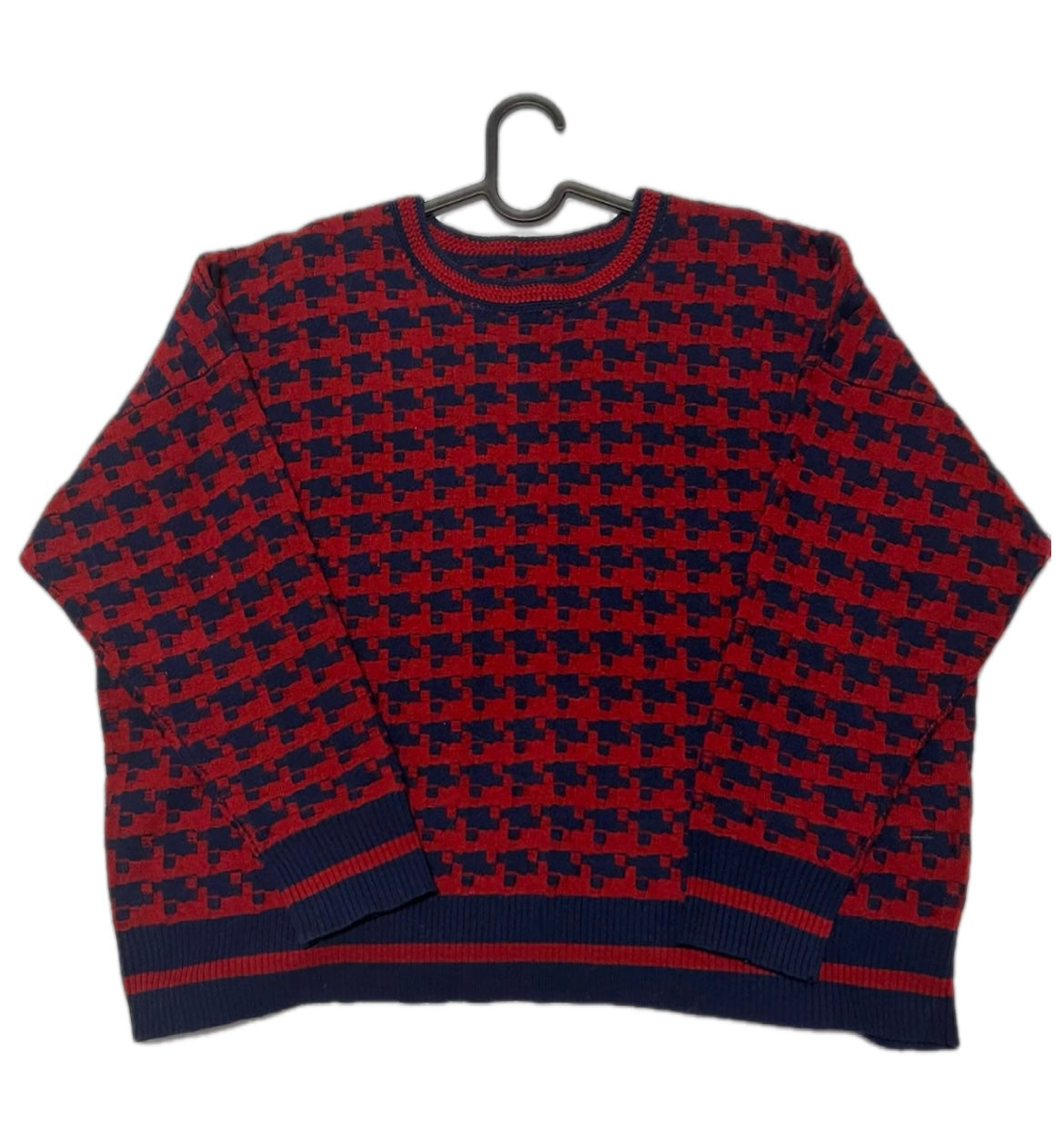 Vintage 90's "Checkered-ish" Sweater