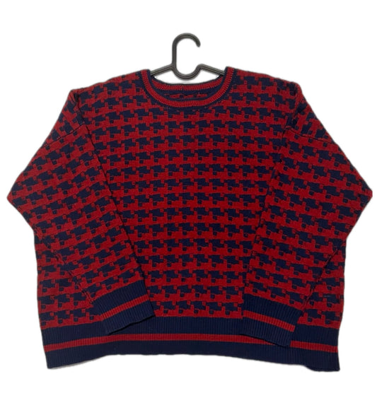 Vintage 90's "Checkered-ish" Sweater