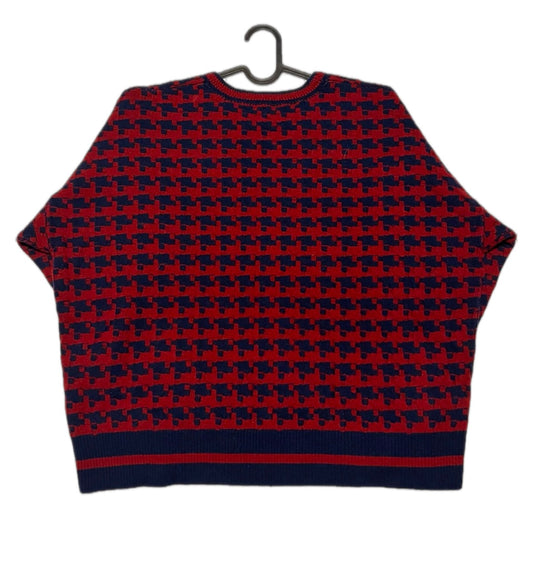 Vintage 90's "Checkered-ish" Sweater