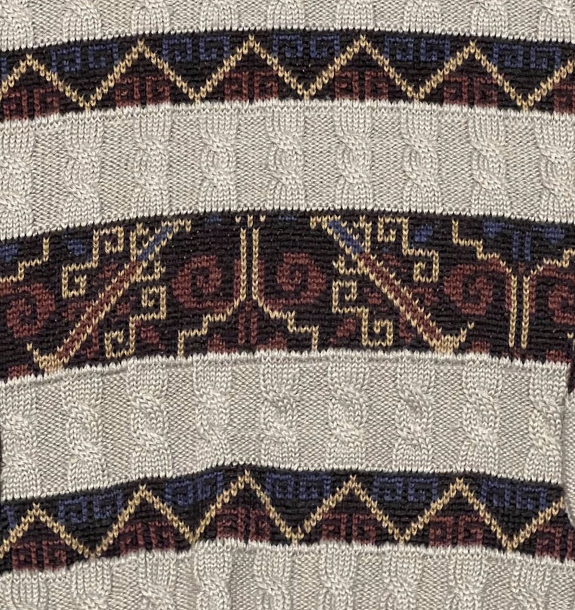 Vintage 90's "Grandpa" Sweater