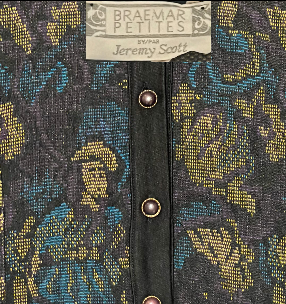 Vintage 90's "Jeremy Scott" Cardigan