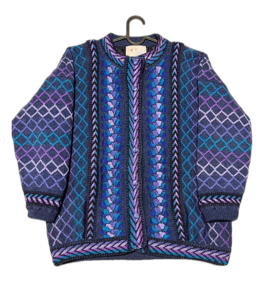 Vintage 90's "Button-Up" Sweater