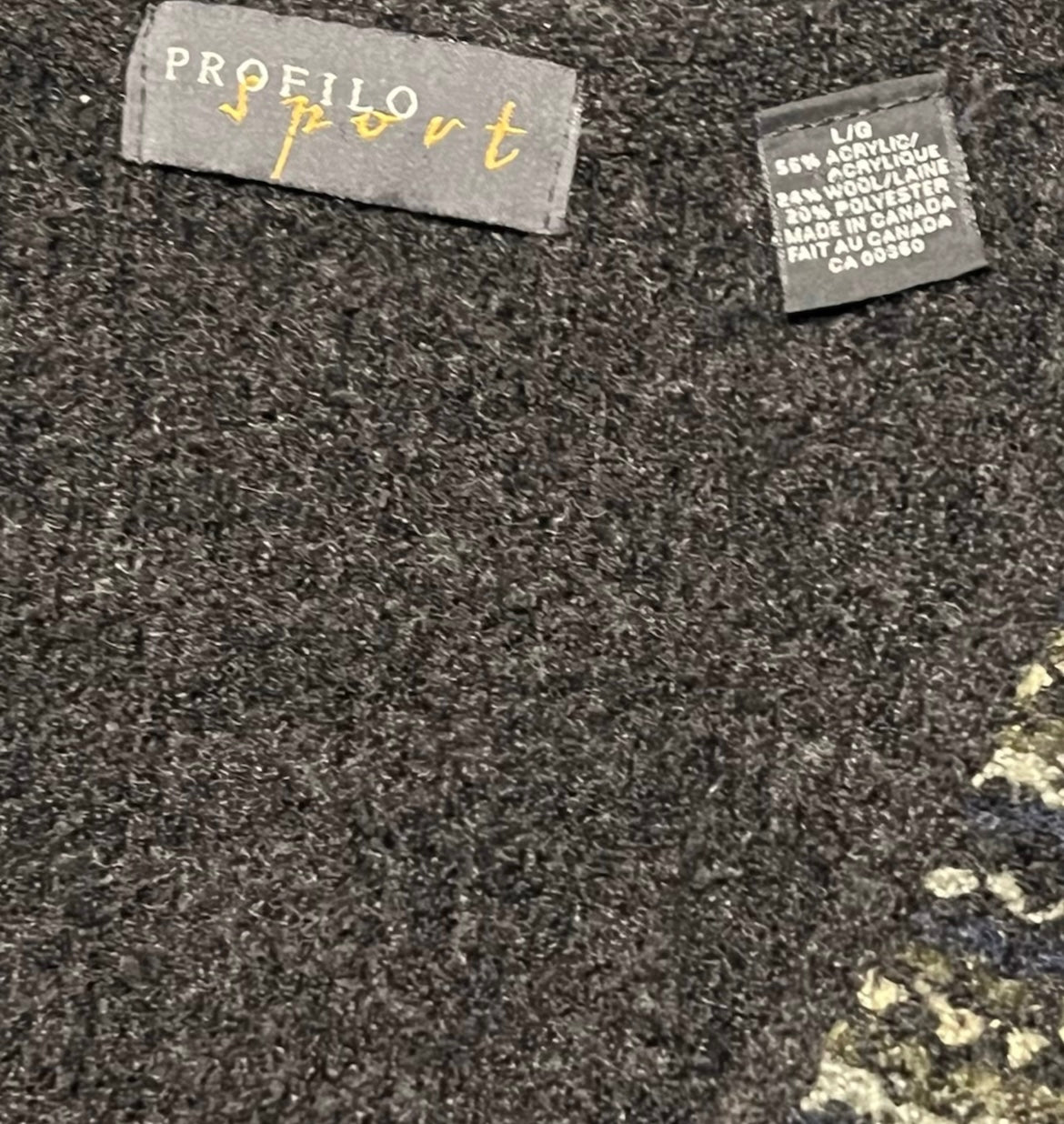 Vintage 90's "Profilo" Sweater Vest