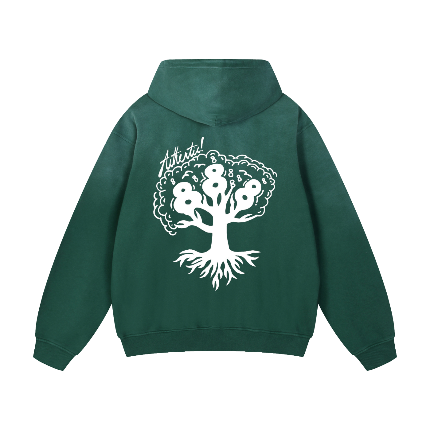 "Growth!" Oversized Hoodie (Forest)